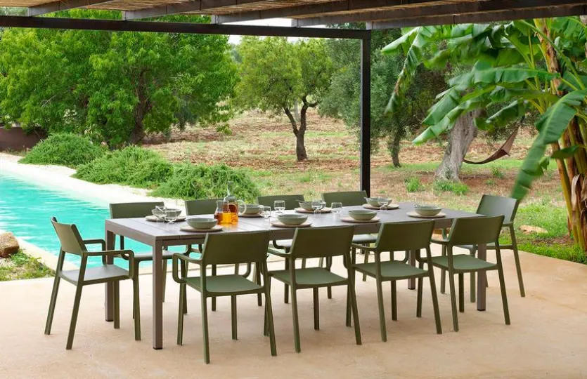 Gartentisch ausziehbar Rio 210/280 x 100