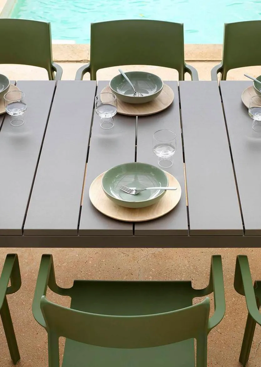 Gartentisch ausziehbar Rio 210/280 x 100