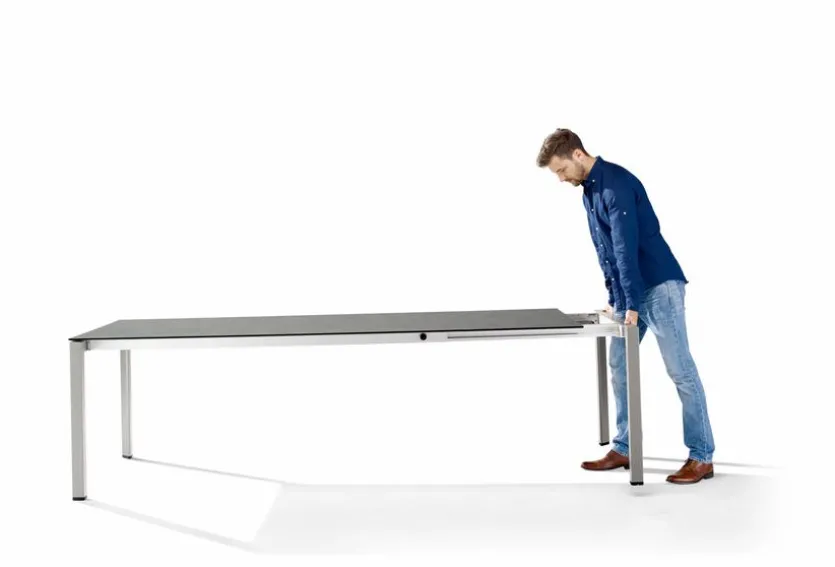 Gartentisch ausziehbar Vivodur 165/225/285 x 95 cm