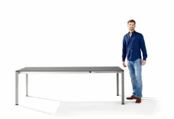 Gartentisch ausziehbar Vivodur 165/225/285 x 95 cm