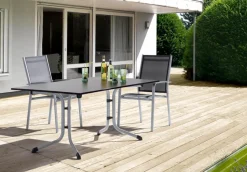 Gartentisch klappbar Vivodur 120 x 80 cm