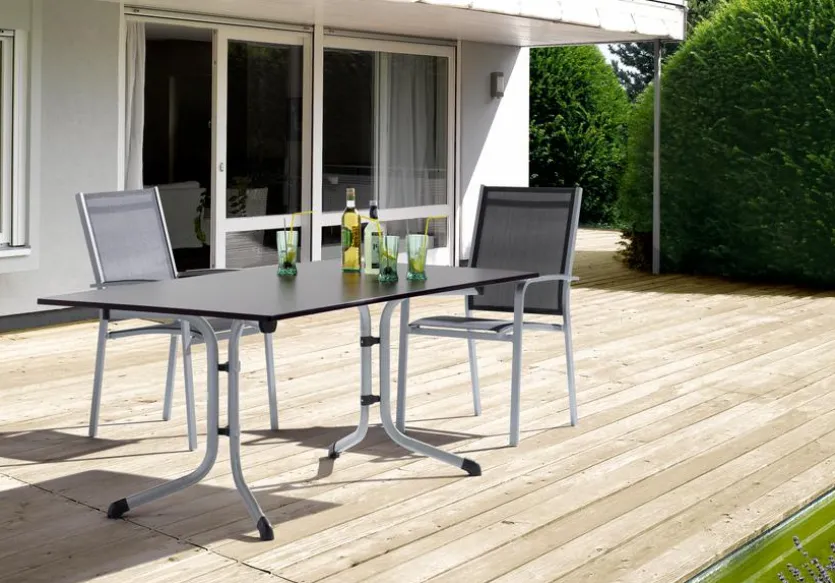 Gartentisch klappbar Vivodur 120 x 80 cm