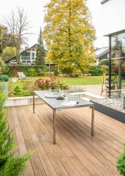 Gartentisch ausziehbar Etna Alu 210/270 x 95 cm