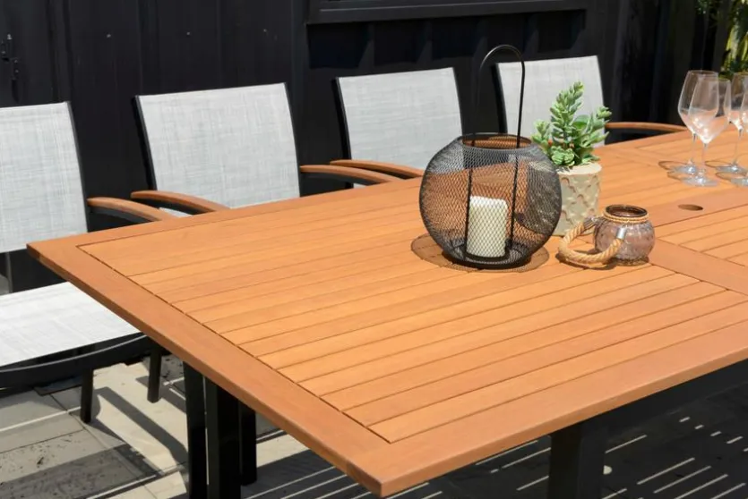 Gartentisch ausziehbar Kingsbury 180 x 100 cm