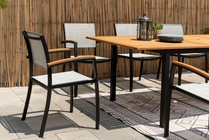 Gartentisch ausziehbar Kingsbury 180 x 100 cm