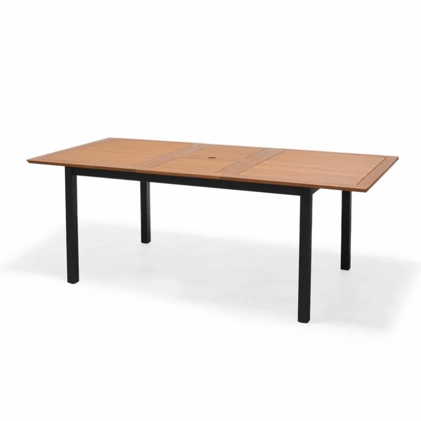 Gartentisch ausziehbar Kingsbury 150 x 89 cm
