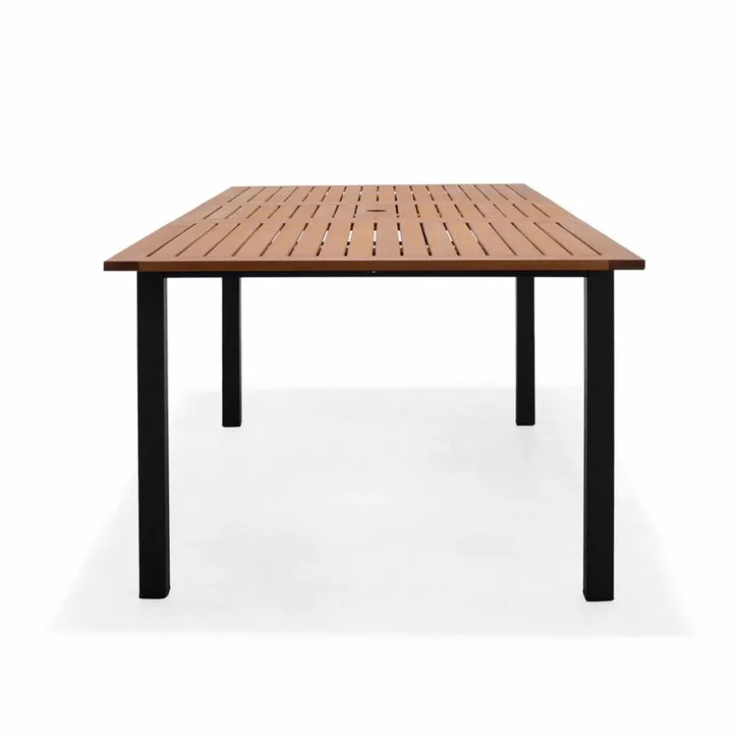 Gartentisch ausziehbar Kingsbury 150 x 89 cm