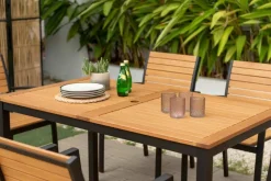 Gartentisch Kingsbury 140 x 80 cm