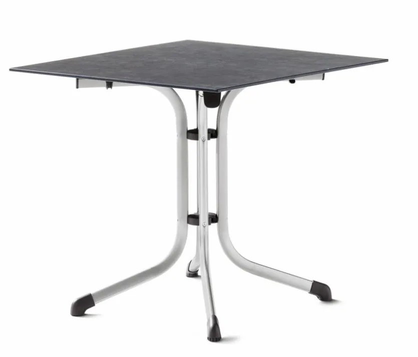 Gartentisch klappbar Polytec 80 x 80 cm