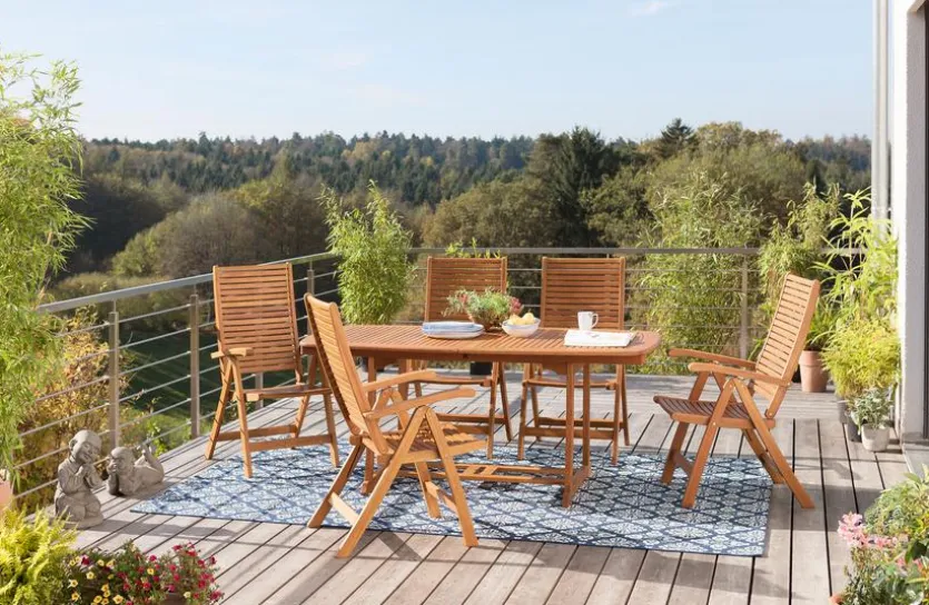 Gartentisch mit Auszug Provence 180/230x100 cm
