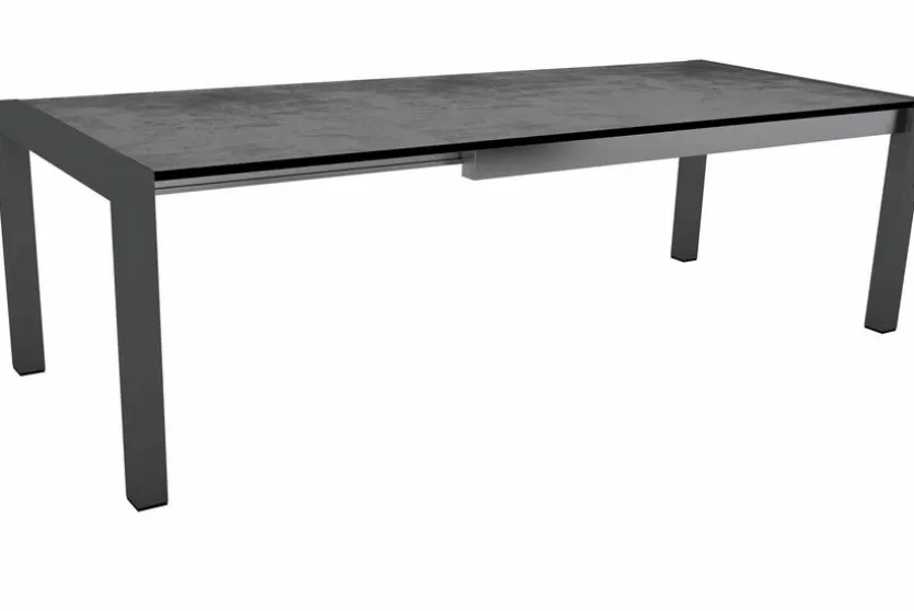 Gartentisch mit Auszug Silverstar 174/214/254x90