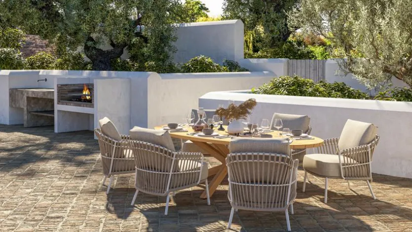 Gartentisch Prado Ø 240 Low Dining