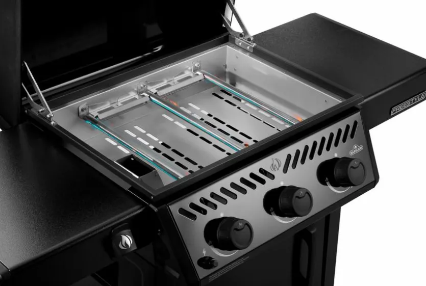 Gasgrill Freestyle 24 Plancha Schwarz