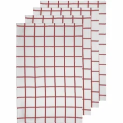 Geschirrtuch Grid 4tlg.