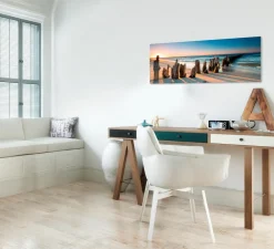 Glasbild 30 x 80 cm Beach III