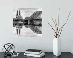 Glasbild 30 x 30 cm Cologne cathedral V