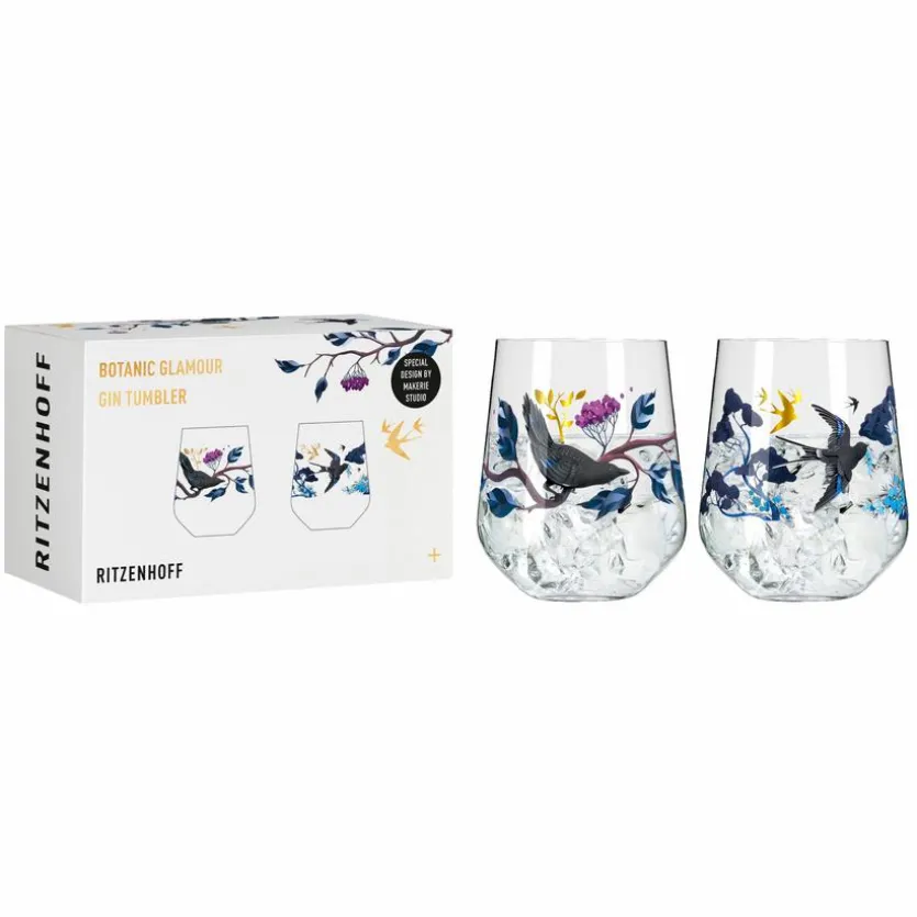 Gläserset - Gin Botanic Glamour 2tlg.
