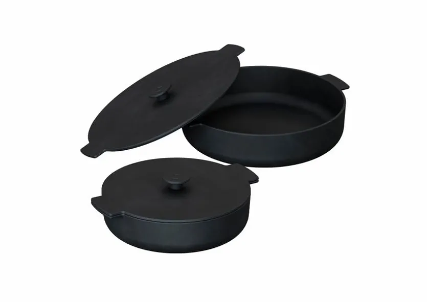 Grill-Auflaufset Gusseisen Auflauf Set