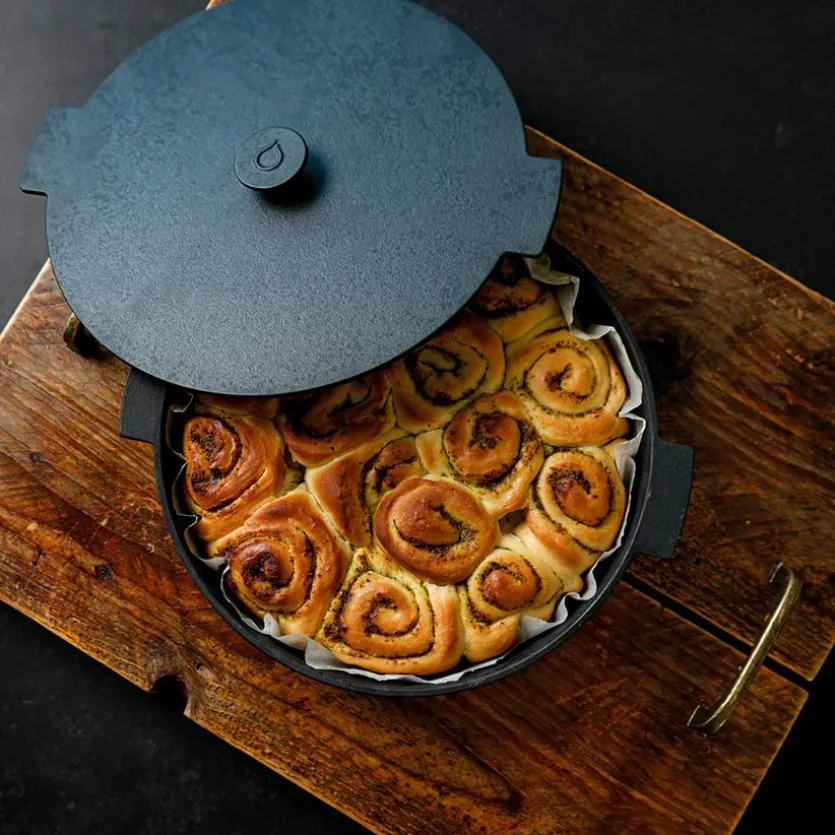Grill-Auflaufset Gusseisen Auflauf Set