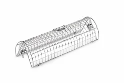 Grill-Drehspießkorb Edelstahl