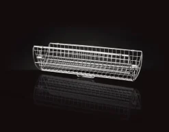 Grill-Drehspießkorb Edelstahl