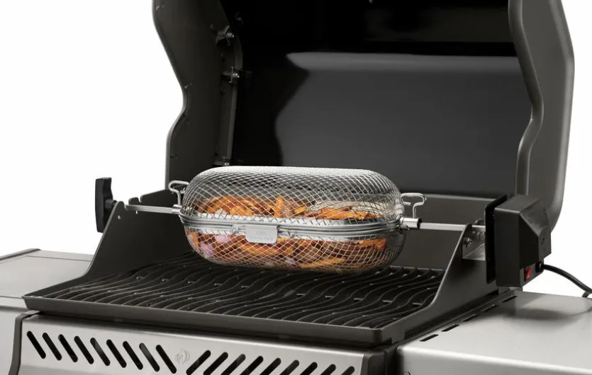 Grillkorb Fü Drehspieß