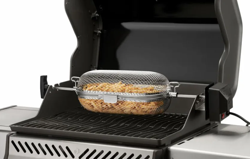 Grillkorb Fü Drehspieß