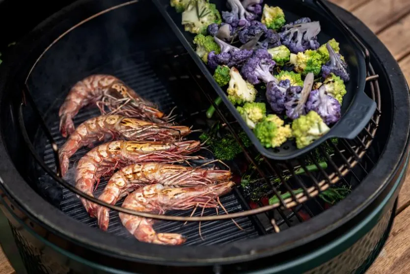 Grillrost Gelocht/Halbrund Larg