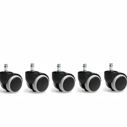 Hartbodenrollen 5er Set