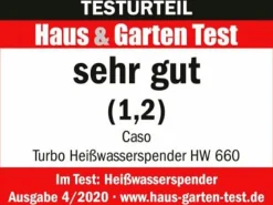 Heißwasserspender HW660 Turbo
