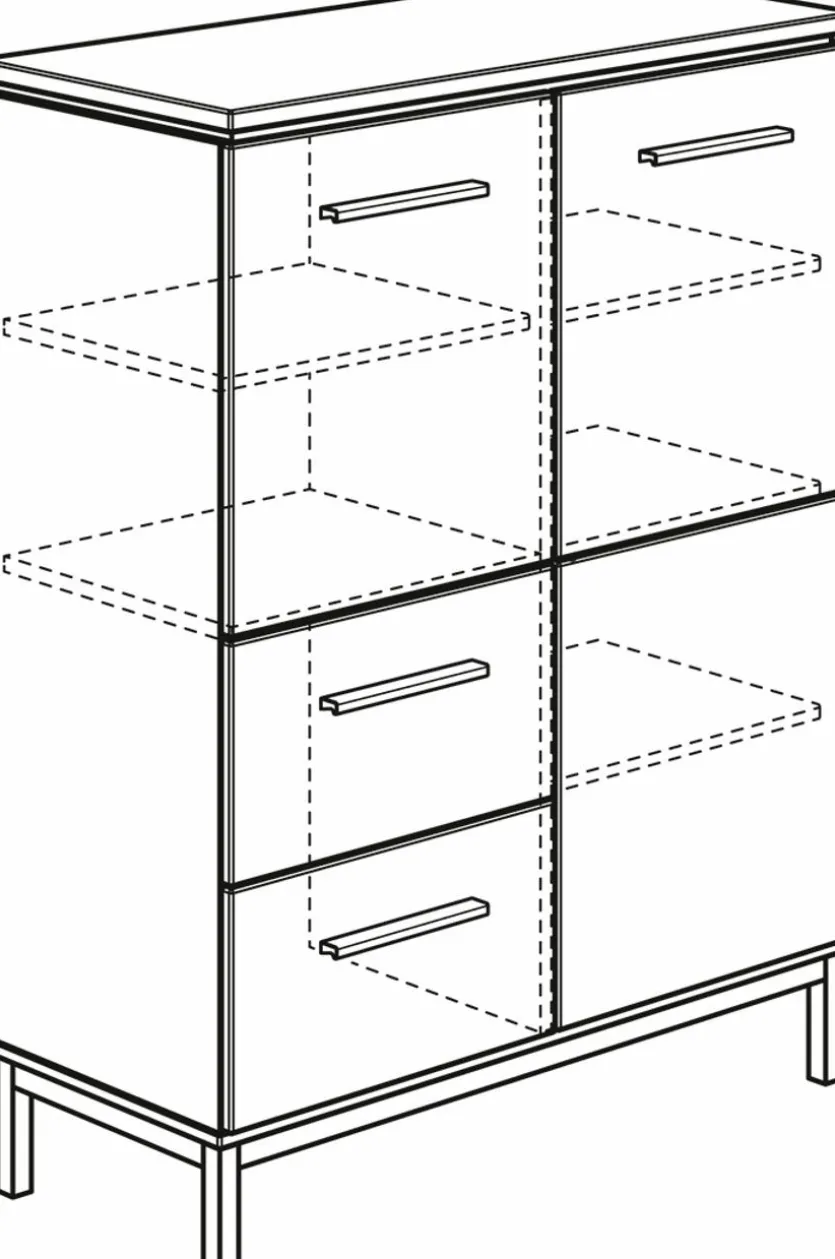 Highboard Benne