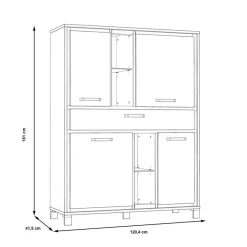 Highboard Farida