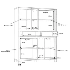 Highboard Farida