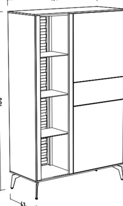 Highboard Meran