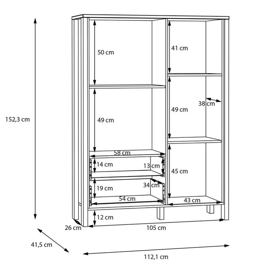 Highboard Saitama