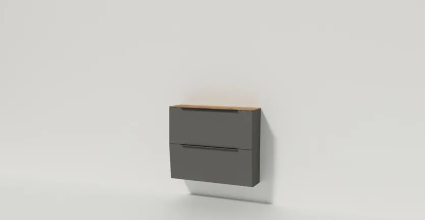 Hängeschuhschrank Milana