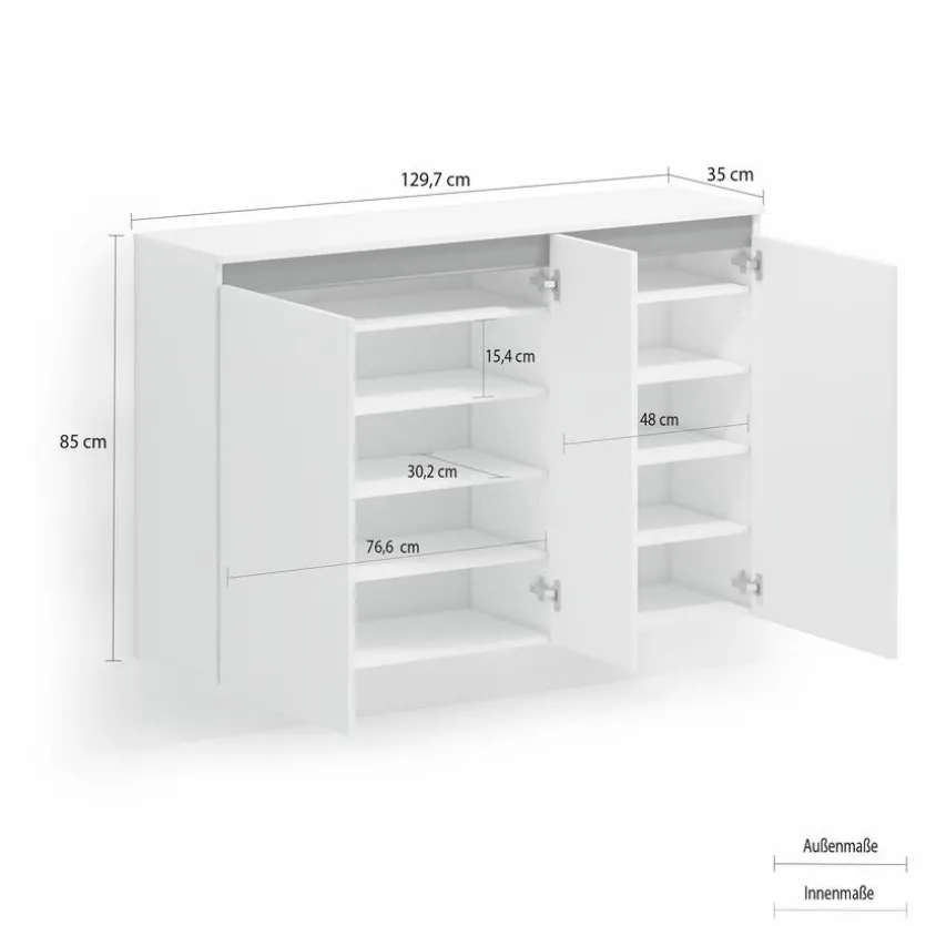 Hängeschuhschrank Zippo