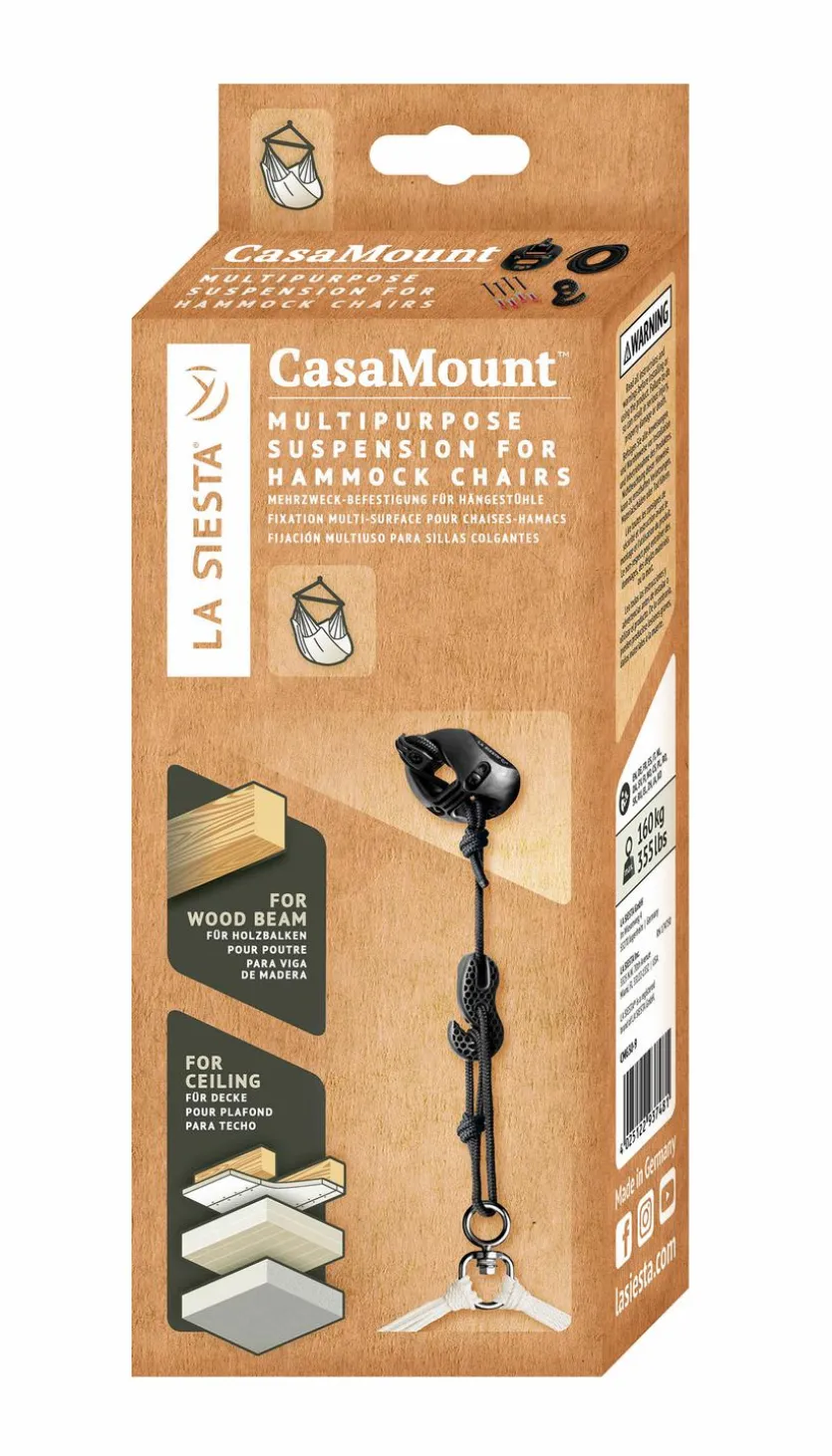 Hängesessel Befestigung CasaMount Black