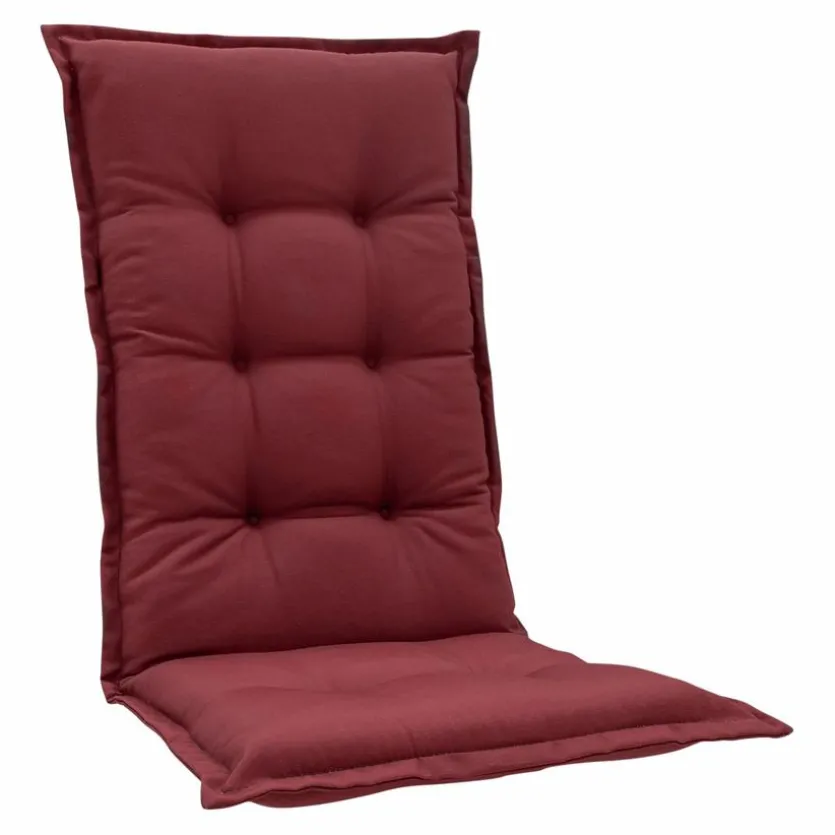 Hochlehner-Auflage Panama Bordeaux 123 x 50 cm