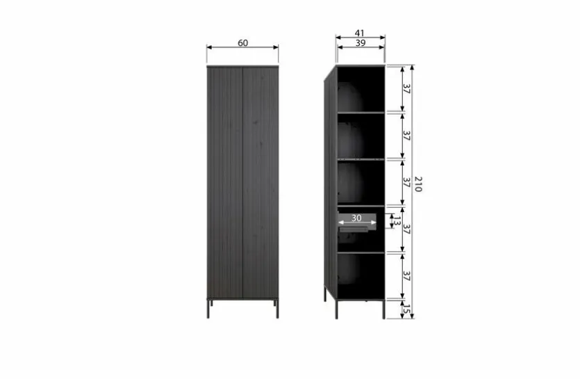 Hochschrank New Gravure