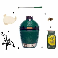 Holzkohlegrill Set Big Green Egg Medium