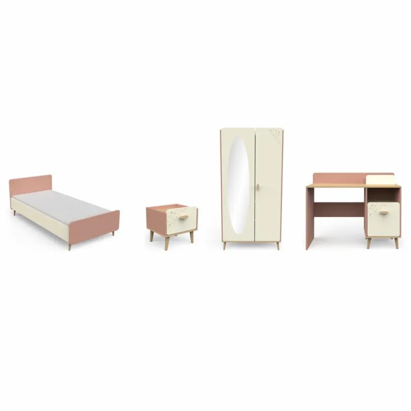 Jugendzimmer-Set Suzie 4tlg.