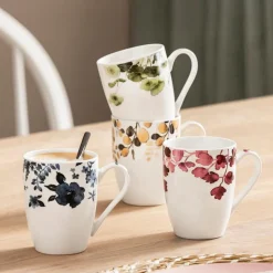 Kaffeebecher Blüten 340 ml
