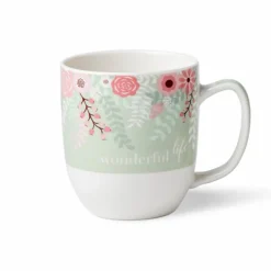 Kaffeebecher Blüten 355 ml