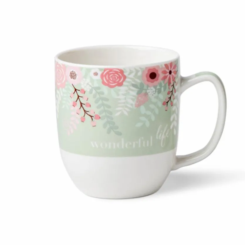 Kaffeebecher Blüten 355 ml