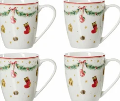 Kaffeebecher Holly 4tlg.