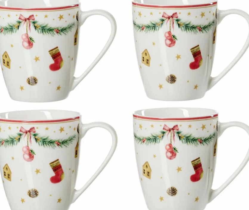 Kaffeebecher Holly 4tlg.