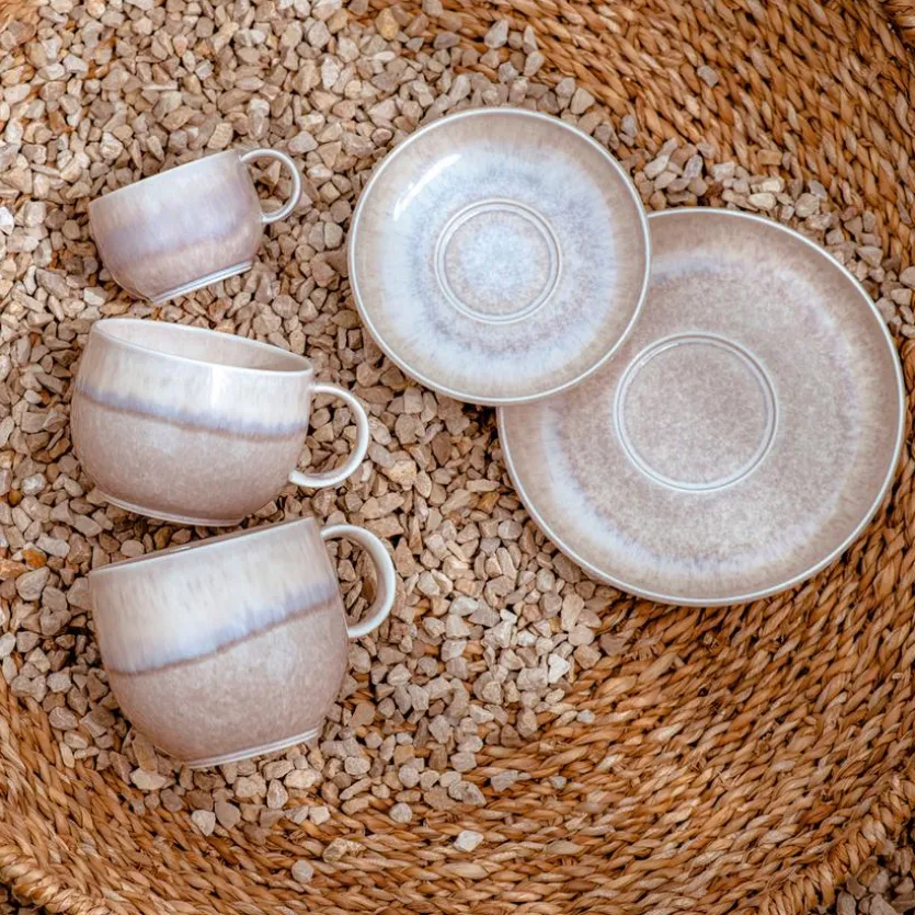 Kaffeetasse Perlemor Sand 190 ml