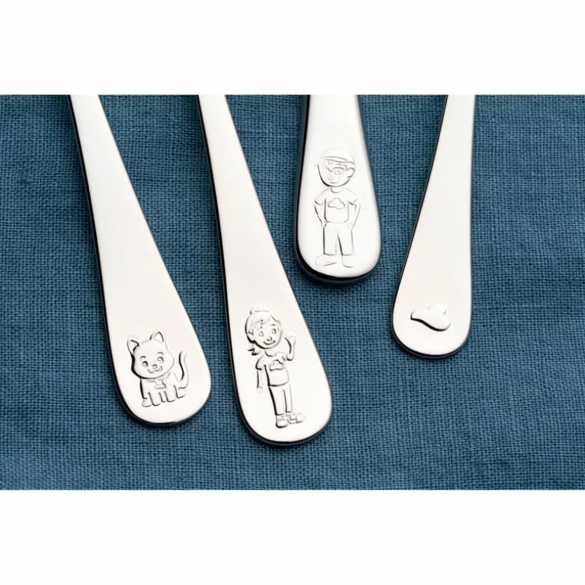 Kinderbesteck Bambini Avventura 4tlg.