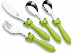 Kinderbesteck Frosch 4tlg.